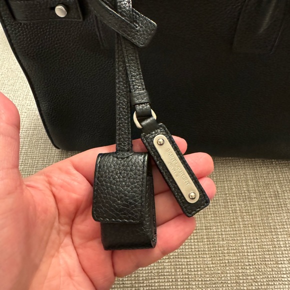 Authentic YSL Baby Sac De Jour Grained Supple Souple Black Barely Used - Picture 8 of 10